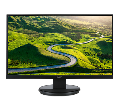 ACER 27" K272HLEbid LED VA, 1920x1080, 4ms, 300 cd/m2, 100M:1, 178°/178°, D-Sub, DVI, HDMI, VESA(100x100), ZeroFrame, Glossy Black