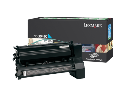 Lexmark C752, C760, C762 Cyan Return Programme Print Cartridge (6K) 6,000 pages  C752 / C752dn / C752dtn / C752fn / C752Ldn / C752Ldtn / C752Ln / C752n / C760 / C760dn / C760dtn / C760n / C762 / C762d