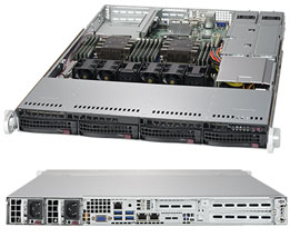 Supermicro SuperServer 1U 6019P-WTR noCPU(2)Scalable/TDP 70-165W/ no DIMM(12)/ SATARAID HDD(4)LFF/ 2xGbE/ 2xFH, 1xLP, M2/ 2x750W