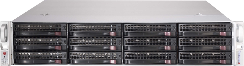 Supermicro Storage JBOD Chassis 2U 826BE1C-R741JBOD Up to 12 x 3.5"/ Expander Backplane(4xminiSASHD SFF-8643)