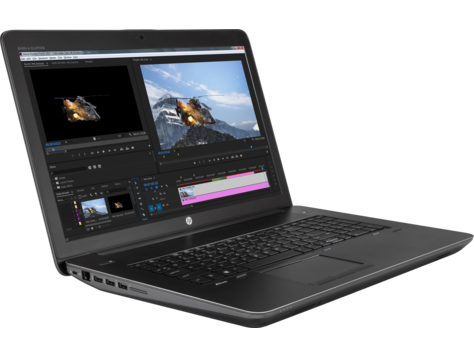 HP ZBook 17 G4 Core i7-7700HQ 2.8GHz,17.3" FHD (1920x1080) IPS AG,nVidia Quadro M1200 4Gb GDDR5,8Gb DDR4(2),500Gb 7200,96Wh LL,FPR,3.2kg,3y,Black,Win10Pro
