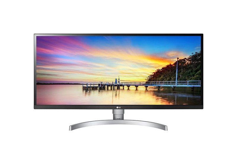 LG 34" 34WK650-W IPS LED, 2560x1080, 5ms, 300cd/m2, 100Mln:1, 178°/178°, HDMI*2, DP, USB, HAS, Tilt, колонки, Headph.Out, VESA, Black+Silver
