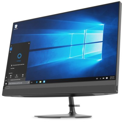Lenovo Ideacentre AIO 520-24IKL 23,8" WVA 1920x1080 NT Core i3-7100T 3.4 /4G (x1) /1TB 7200RPM HDD/DVD-RW//Radeon 530 2G/Windows 10/Black