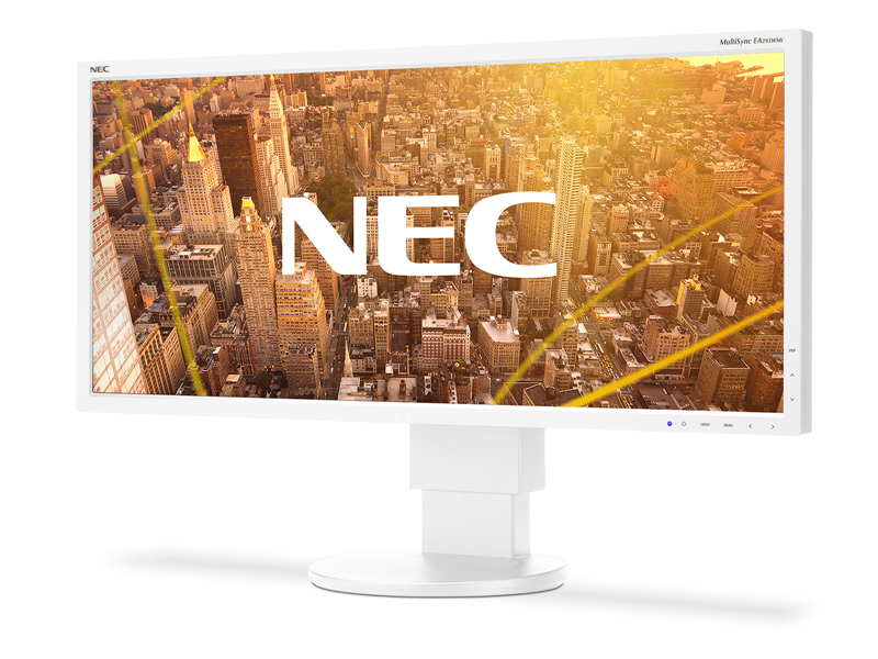 NEC 29" ЕА295WMi LCD S/Wh  ( IPS; 21:9; 300cd/m2; 1000:1; 6 ms; 2560x1080; 178/178; 2хHDMI; 1хDP; 1хDP out; 6хUSB; HAS 130mm; Tilt; Swiv 170/170; Pivot; Human Sensor; Spk 2х1W )