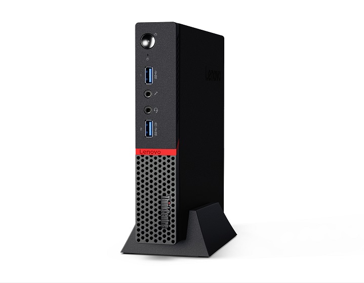 Lenovo ThinkCentre Tiny M600 Celeron J3060 4Gb  DDR3 128GB SSD Intel HD NoDVD, Vesa mount, Wi-Fi USB KB&Mouse DOS  3Y on-site