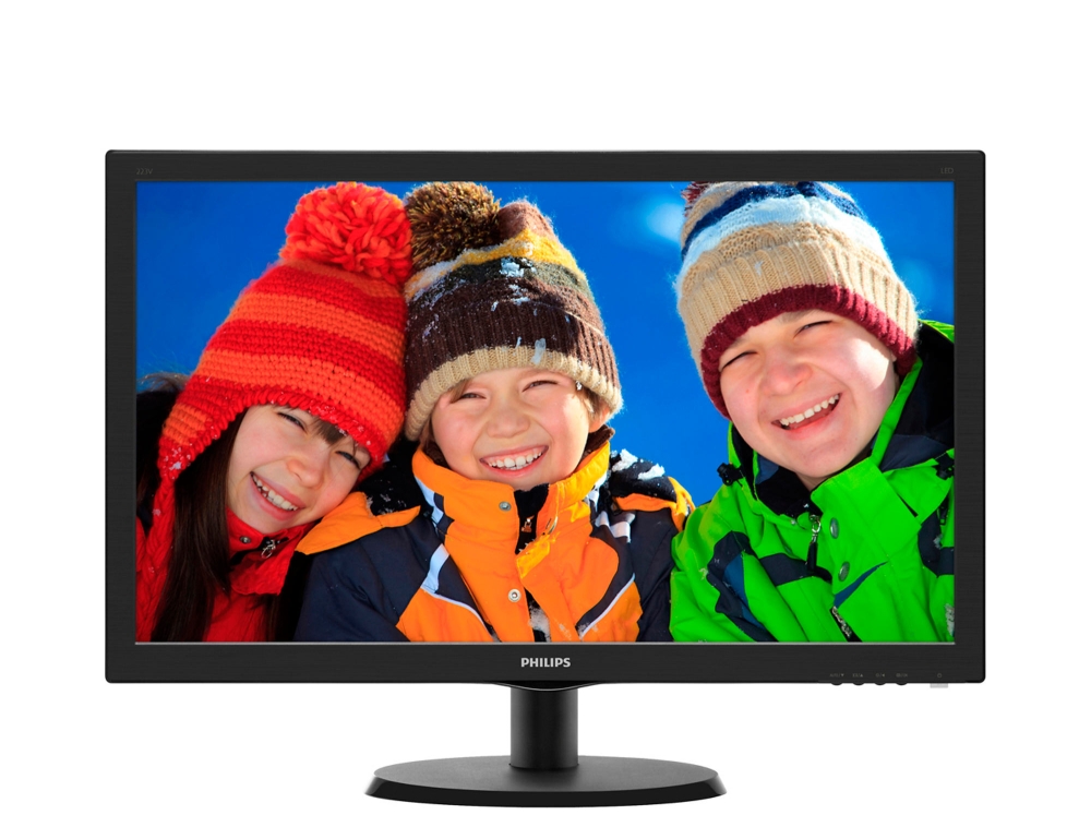 21,5" Philips 223V5LSB2 1920x1080 TN LED 16:9 5ms VGA 10M:1 90/65 200cd Black
