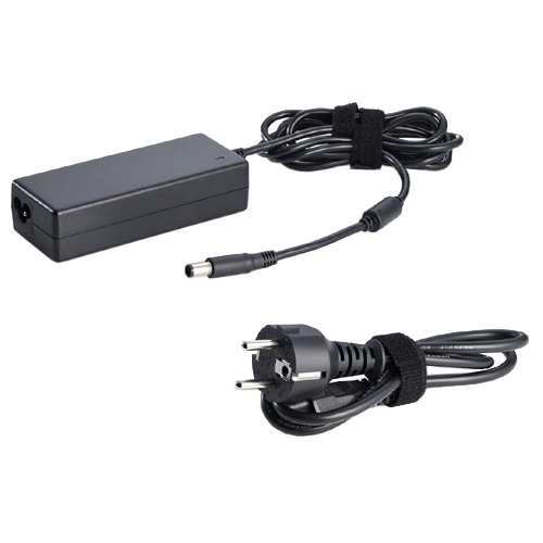 Power Supply European 90W AC Adapter with power cord (Latitude E5530,E6230,E6330,E6430,E6430 ATG,E6530,E6430s,Vostro 2421,2521)