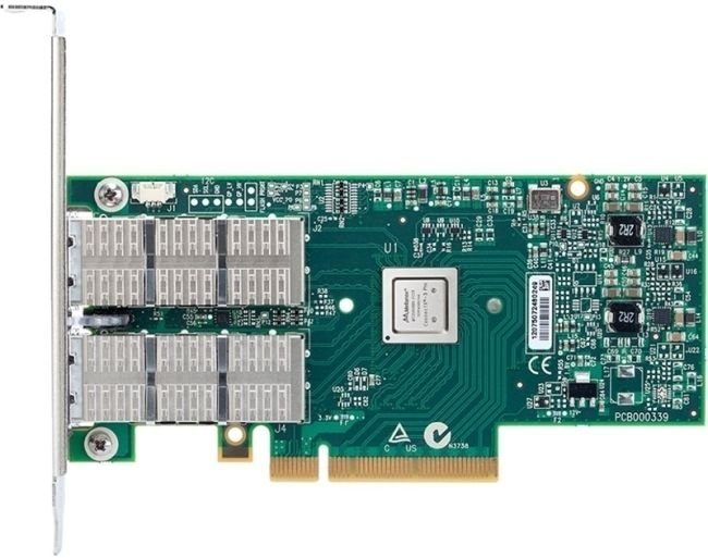 Mellanox ConnectX®-4 VPI adapter card, FDR IB 40/56GbE, single-port QSFP28, PCIe3.0 x8, tall bracket, ROHS R6