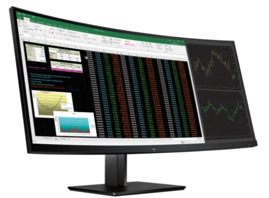HP Z38c 37.5-inch Curved Display 3840х1600, 21:9, IPS, 300 cd/m2, 1000:1, 14ms, 178°/178°, HDMI, USB 3.0x3, DisplayPort, Energy Star, Epeat, Black, 13,8 kg