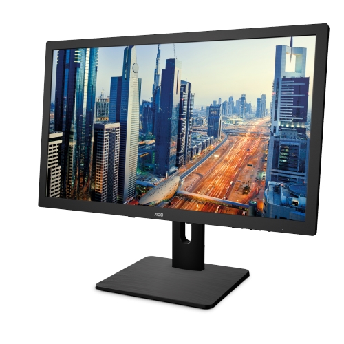 23" AOC I2375PQU 1920x1080 IPS LED 16:9 4ms VGA DVI HDMI DP USB 2.0/USB 3.0 50M:1 178/178 250cd HAS Pivot Tilt Swivel Speakers Black