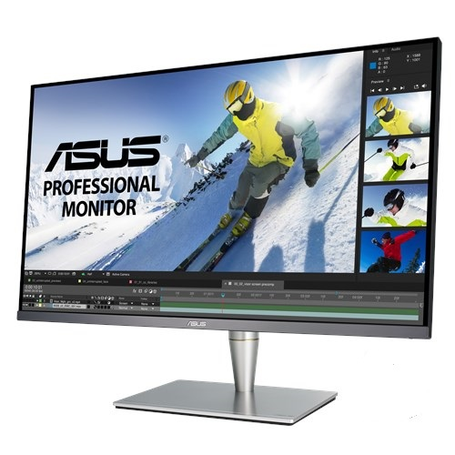 ASUS 32" ProArt PA32UC-K IPS LED 4K, 3840x2160, 5ms, 1000cd/m2, 178°/178°, 100Mln:1, HDMI*4, DP, USB-Hub, Thunderbolt*3, HDR, колонки, Tilt, Swivel, Pivot, HAS, VESA, Gray, 90LM03H0-B02370