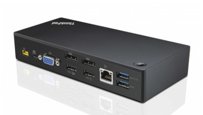 ThinkPad USB-C Dock  for  TP13, T470/470s, T570, MIIX 510-12ISK, P51s, X1 Tablet, Yoga 370, X1 Carbon (5th gen), X1Yoga (2nd gen)