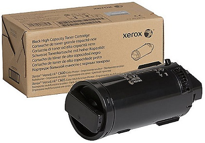 Тонер-картридж черный (12,2K) XEROX VL C600/C605