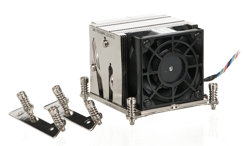 Supermicro Heatsink 2U+ SNK-P0048AP4 Active for AMD, X8, X9, X10 UP, DP LGA 2011 (Square and Narrow ILMs)