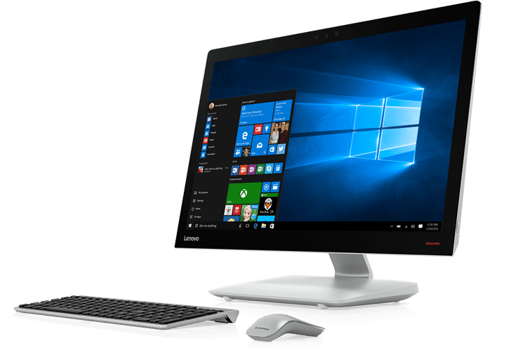 Lenovo IdeaCenter AIO 910-27ISH 27" FHD NV GT940A 2G i7-7700T 2.9 8G (x1) 1TB Win10 NO ODD silver