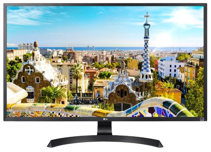LG 31.5" 32UD59-B IPS LED 4K, 3840x2160, 4ms, 250cd/m2, 1300:1 (Mega DCR), 178°/178°, HDMI*2, DisplayPort, Tilt, регул. по высоте, VESA, Headphone Out, Black