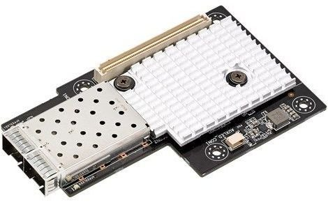 ASUS MCI-10G/82599-2S / сетевая карта мезонинная,  Dual Port, 10 Gigabit, Ethernet SFP+ ; 90SC08J0-M0UAY0
