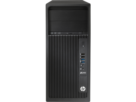HP Z240 TW, E3-1245v6, 8GB (1x8GB) DDR4-2400 nECC, 1TB SATA, NVIDIA Quadro P600 2GB 4XmDP, DVD-ODD, mouse, keyboard, Win10p64