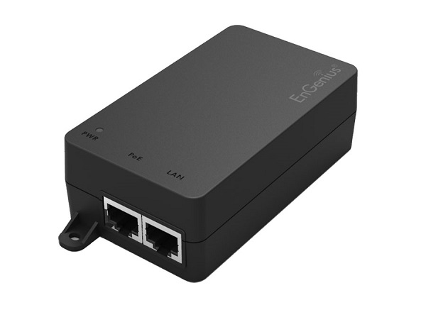 EnGenius PoE Adapter, AC 100V~260V input, 54V/0.6A output, Gigabit Ethernet