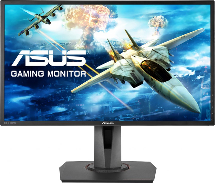 ASUS 24" MG248QR LED, ProGaming, 1920x1080, 1ms, 350cd/m2, 170°/160°, 100mln:1, 144Hz, DVI, HDMI, DisplayPort, колонки, Tilt, Swivel, Pivot, регул. по высоте, VESA, Black, 90LM02D3-B01370
