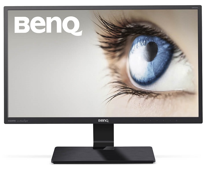 BENQ 23,8'' GW2470HL AMVA+ (SNB) LED, 1920x1080, 4ms, 250 cd/m2, 178/178, 20 Mln:1, D-Sub, 2*HDMI, Glossy Black / Texture blackL