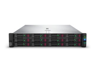 Proliant DL380 Gen10 Silver 4114 Rack(2U)/Xeon10C 2.2GHz(13.75MB)/2x16GbR2D_2666/P408i-aFBWC(2Gb/RAID 0/1/10/5/50/6/60)/noHDD(8/24+6up)SFF/noDVD/iLOstd/4HPFans/4x1GbEth/EasyRK+CMA/1x500w(2up)