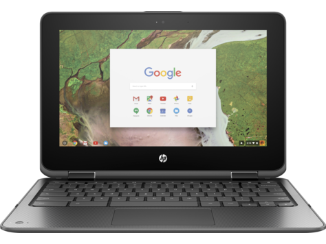 HP ChromeBook x360 11 G1 Celeron N3350 1.1GHz,11.6" HD (1366x768) Touch BV,8Gb,32Gb,47Wh LL,1.4kg,1y,Gray,ChromeOS