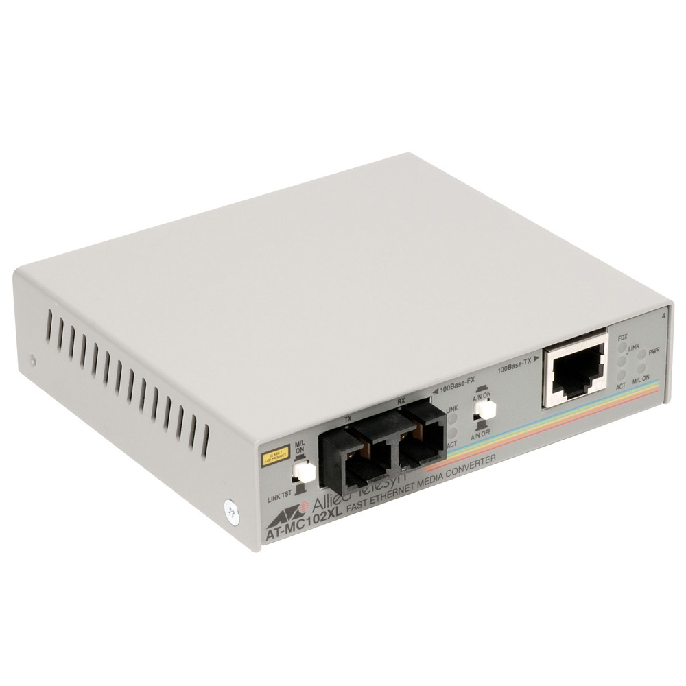 Allied Telesis Media Converter 100BaseTX to 100BaseFX (SC Multimode)