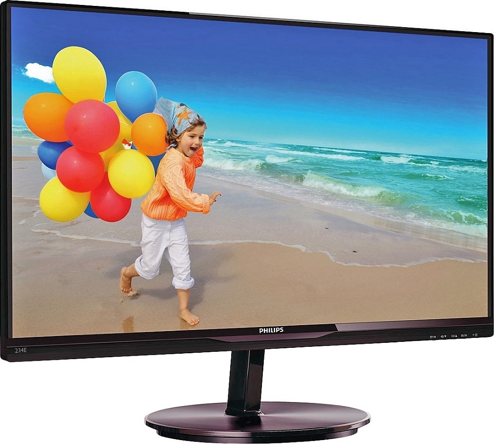 21,5" Philips 224E5QSB 1920x1080 AH-IPS LED 16:9 5ms VGA DVI 20M:1 178/178 250cd Black-Cherry*224E5QSB/01
