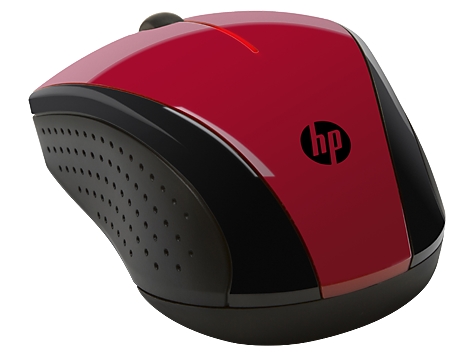 Mouse HP Wireless  X3000 (Sunset Red) cons