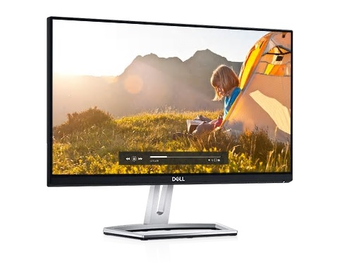 Dell 21.5'' S2218H LED S/BK ( IPS; 16:9; 250 cd/m2; 1000:1; 6ms; 1920x1080; 178/178; VGA; HDMI;  Spk 2х3W)