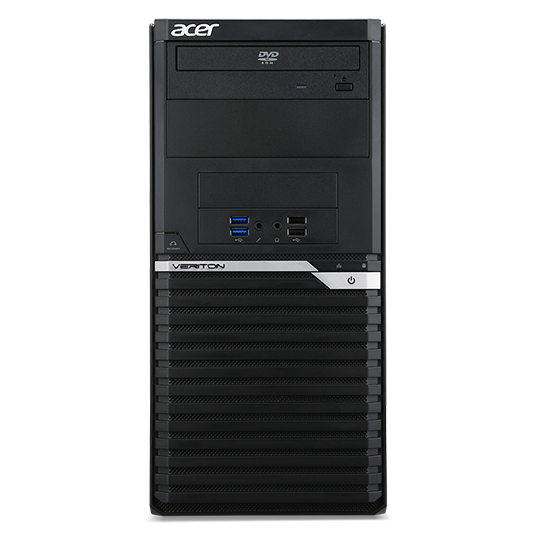 ACER Veriton M2640G Tower i3 7100 4GB DDR4 500GB/7200 Intel HD DVDRW  No_Wi-Fi USB KB&Mouse Win 10Pro 3 y OS