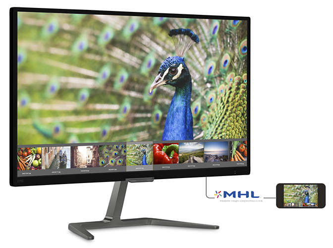 27" Philips 276E7QDAB PLS W-LED 1920x1080 16:9 5ms VGA DVI MHL-HDMI 20M:1 178/178 250cd Speaker Black