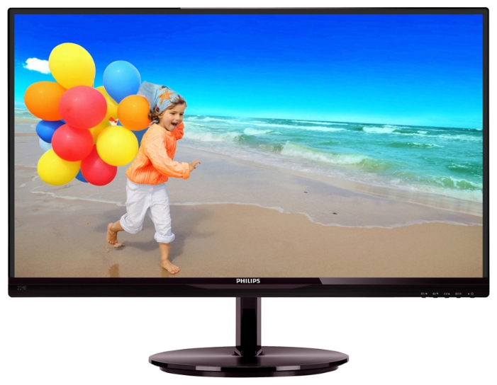 21,5" Philips 224E5QHSB 1920x1080 AH-IPS W-LED 16:9 5ms VGA 1xHDMI 1xHDMI+MHL 10M:1 178/178 250cd Black.