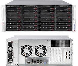 Supermicro SuperStorage 4U Server 6048R-E1CR24N no CPU(2) E5-2600v3/v4 no memory(24)/ RAID 0/1/5/6/10/50/60 LSI3108SAS3/ no HDD(24)LFF/2x2,5" Opt./ 4x10Gb/ 2x920W/ Single Expander backplane