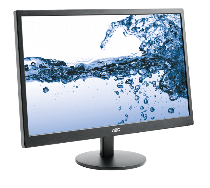 21,5" AOC E2270SWHN 1920x1080 TN LED 16:9 5ms VGA HDMI 20M:1 90/65 200cd Black