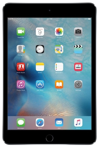 Apple iPad mini 4 Wi-Fi 128 ГБ, серый космос