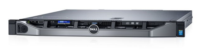 Dell PowerEdge R330 1U/ E3-1230v6 3,5Ghz/ 1x16Gb UDIMM(2400)/ H330/ 1x1.2Tb SAS 10K SFF/ UpTo(8)SFF HotPlug/ DVDRW/ iDRAC8 Ent/ 2xGE/ 1xRPS350W/ Bezel/ Static Rails/PCI-E: 1xF+1xL/ 3YBWNBD (210-AFEV)