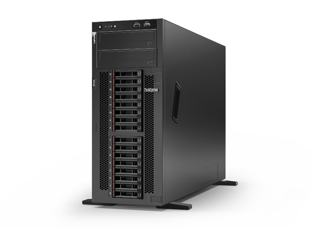 Lenovo TS ThinkSystem ST550 Tower 4U,Xeon 4110 8C (2.1GHz/85W),16GB/1Rx4 RDIMM,noHDD 2,5"(upto 8/16),SR 930-8i (2GB Flash),DVD, PCI(upto5),2xGbE,1x750W Platinum p/s(upto2),nopowercord,XCC Standart