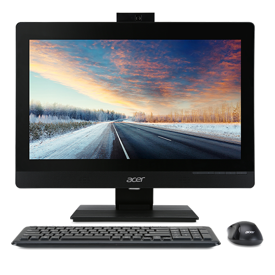 ACER Veriton Z4640G  All-In-One 21,5" FHD(1920x1080),  i3 7100, 4GbDDR4, 1TB/7200, Intel HD, DVD-RW, WiFi+BT, COM, USB KB&Mouse, black, Win10Pro 3Y OS