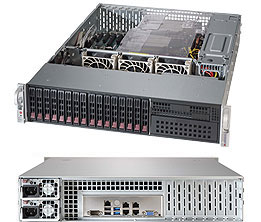 Supermicro SuperServer 2U 2028R-C1R4+ no CPU(2) E5-2600v3/v4 no memory(24)/ on board C612 RAID 0/1/5/10/ LSI3108SAS3/ noHDD(16)SFF(8xSATA3,8xSAS3)/ 4xGE/ 6xLP/ 2x920W/ Backplane
