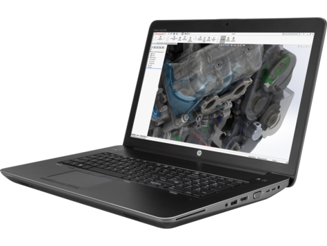 HP ZBook 17 G4 Core i7-7820HQ 2.9GHz,17.3" UHD (3840x2160) IPS DreamColor AG,nVidia Quadro P3000 6Gb GDDR5,32Gb DDR4(2),512Gb SSD Turbo,96Wh LL,FPR,3.2kg,3y,Black,Win10Pro