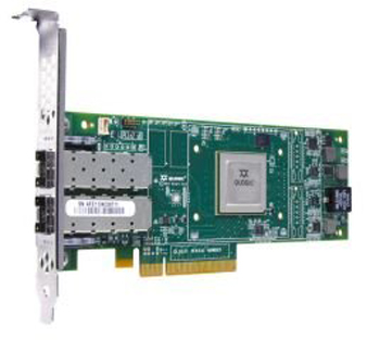 16Gb Dual Port FC HBA, x8 PCIe, SR LC multi-mode optic