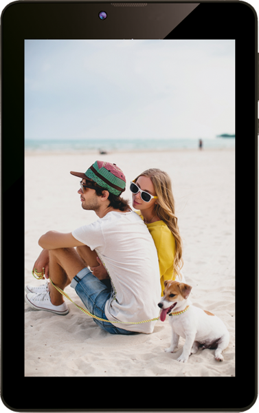 IRBIS TZ752, 7" (1280x800IPS), SC7731G 4x1,3Ghz (QuadCore), 1024MB, 16GB, cam 0.3MPx+2.0MPx, Wi-Fi, 3G (2xSimCard), Bluetooth, GPS, Android 7.0, microUSB, MicroSD, jack 3.5, Black