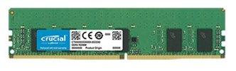 Crucial by Micron DDR4   8GB (PC4-21300) 2666MHz ECC Registered SR x8 (Retail)