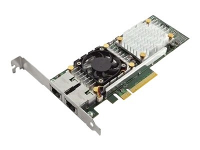 DELL NIC Broadcom 57810 DP 10Gb BASE-T Network Interface Card, Low Profile - Kit (analog 540-BBIU)