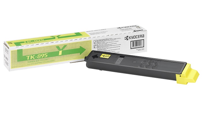 Тонер картридж Kyocera TK-895Y желтый, для FS-C8520MFP/C8525MFP (6 000 стр)