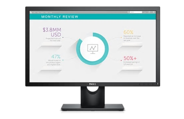 Dell 23"    E2318H LED BK/BK ( IPS; 16:9; 250 cd/m2; 1000:1; 5ms; 1920x1080;178/178; VGA, DP; Tilt)