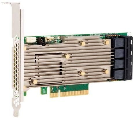 LSI MegaRAID SAS9460-16i (05-50011-00) (PCI-E 3.1 x8, LP) SGL SAS12G, RAID 0,1,10,5,6, 50,60 16port (4*Mini-SAS HD SFF8643),4G onboard, Каб.отдельно