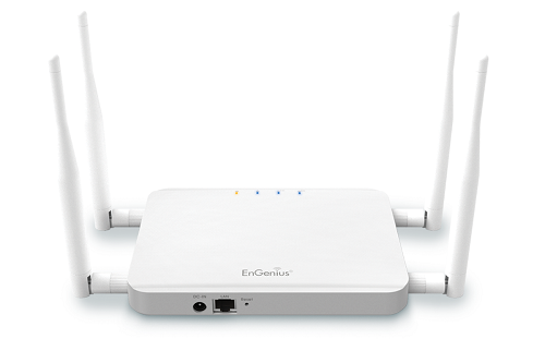 EnGenius Wireless Dual Band AP/CB 11a/b/g/n 2.4/5GHz 300+300Mbps 2T2R 4*5dBi RP-SMA Omni GbE PoE (alt UAP-PRO)